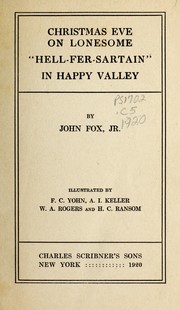 Cover of: Christmas eve on Lonesome: "Hell-fer-sartain", In happy valley