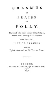 Cover of: In praise of folly by Desiderius Erasmus