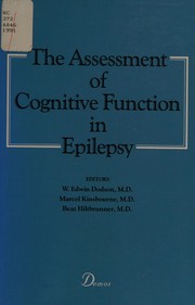 Cover of: The Assessment of cognitive function in epilepsy