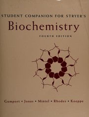 Cover of: Student companion for Stryer's Biochemistry
