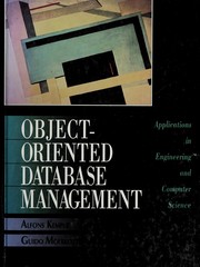 Object-oriented database management by Alfons Heinrich Kemper