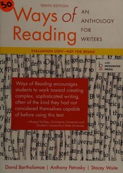 Cover of: Ways of reading: an anthology for writers