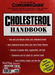 Cover of: Cholesterol handbook