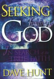 Cover of: Seeking and Finding God