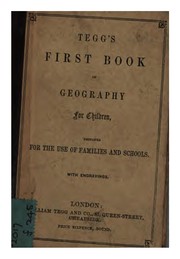 Cover of: Tegg's first book of geography for children