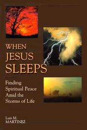 Cover of: When Jesus sleeps by Luis M. Martínez