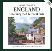 Cover of: Karen Brown's England: Charming Bed & Breakfasts 2001 (Karen Brown Guides/Distro Line)