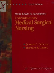 Cover of: Study guide to accompany Introductory medical-surgical nursing