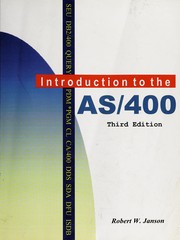 Introduction to the AS/400 by Robert W. Janson