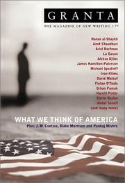 Cover of: Granta 77: What We Think of America