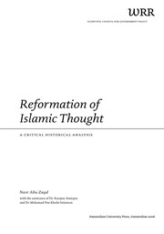 Cover of: Reformation of Islamic thought
