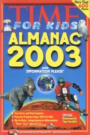 Cover of: Time for Kids Almanac 2003 with Information Please by Holly Hartman