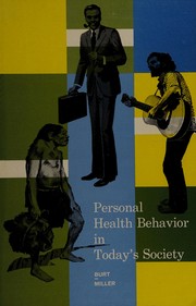 Cover of: Personal health behavior in today's society