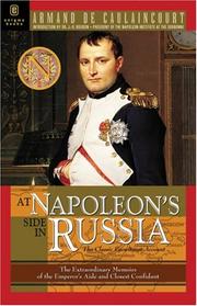 Cover of: At Napoleon's Side in Russia: A Classic Eyewitness Account