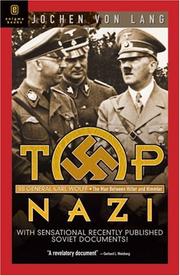 Cover of: Top Nazi: Karl Wolff: The Man Between Hitler and Himmler
