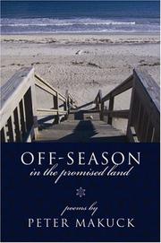 Cover of: Off-season in the promised land: poems
