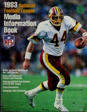 Cover of: The NFL Media Information Book, 1983 by NFL