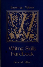 Cover of: Writing skills handbook