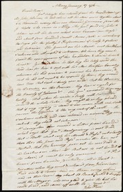 Letter to Tapping Reeve about General Schuyler's superiority over Sir John Johnson and rumors that General Richard Montgomery is not dead by John Pierce