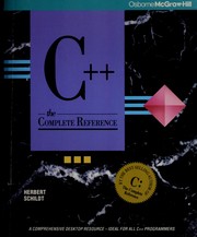 Cover of: C[plus plus]: the complete reference