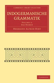 Cover of: Indogermanische Grammatik