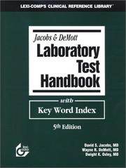 Cover of: amy Jacobs & DeMott laboratory test handbook