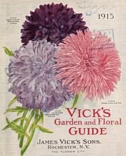 Cover of: Vick's garden and floral guide