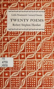 Cover of: Twenty poems