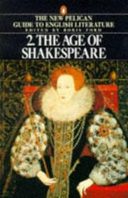 Cover of: The Age of Shakespeare (Guide to English Lit)
