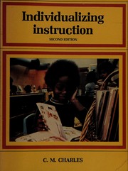 Cover of: Individualizing instruction