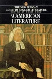 Cover of: American Literature (Guide to English Lit)