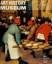 Cover of: Art History Museum, Vienna. Picture Gallery.