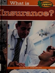 Cover of: What is insurance?