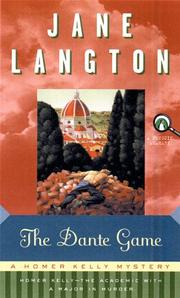 Cover of: The Dante Game: A Homer Kelly Mystery