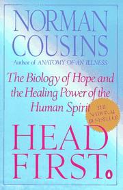 Head first by Norman Cousins