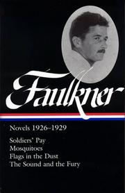 Cover of: Novels, 1926-1929 by William Faulkner