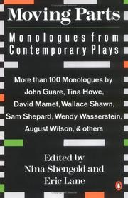 Cover of: Moving Parts: Monologues from Contemporary Plays