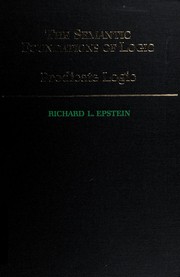 Cover of: The semantic foundations of logic