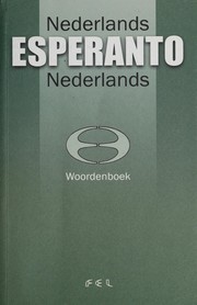 Cover of: Nederlands Esperanto Nederlands: woordenboek