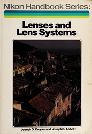 Cover of: Lenses and lens systems by Joseph D. Cooper