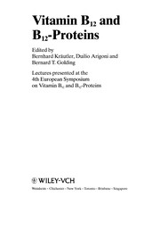 Cover of: Vitamin B12 and B12-proteins by European Symposium on Vitamin B12 and B12-Proteins (4th 1996 Innsbruck, Austria)