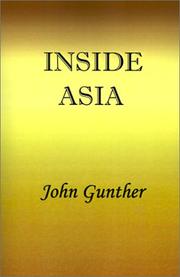 Inside Asia by John Gunther