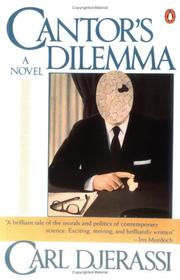 Cantor's dilemma by Carl Djerassi