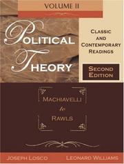 Political theory : classic and contemporary readings