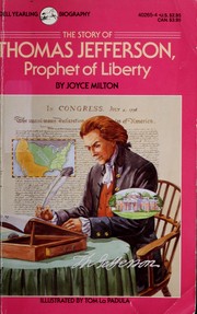 Cover of: The Story of Thomas Jefferson