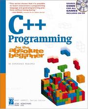 Cover of: C++ Programming for the Absolute Beginner (For the Absolute Beginner) by Dirk Henkemans, Mark Lee