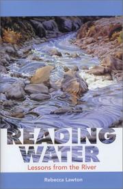 Cover of: Reading Water by Rebecca Lawton