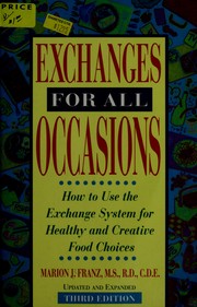 Cover of: Exchanges for all occasions by Marion J. Franz