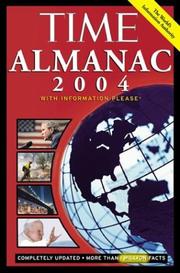 Cover of: Time Almanac 2004 by Editors of Time Magazine
