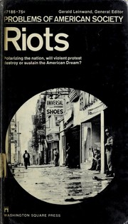 Cover of: Riots